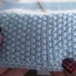 Begginer Knitting Projects Baby Blankets Seed Stitch Tutorial Striped Ba Blanket Pattern Youtube