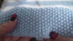 Begginer Knitting Projects Baby Blankets Seed Stitch Tutorial Striped Ba Blanket Pattern Youtube