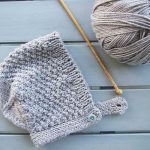 Begginer Knitting Projects Free Ba Bonnet Hat Pattern Easy Knitting For Beginners Knit