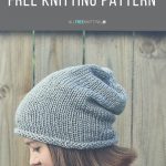 Begginer Knitting Projects Free Easy Knitting Patterns For Beginners Hats Crochet And Knit
