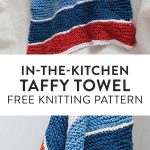 Begginer Knitting Projects In The Kitchen Taffy Towel Needle Work Pinterest Beginner