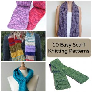 Begginer Knitting Projects Learning 10 Easy Scarf Knitting Patterns For Beginners
