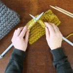Begginer Knitting Projects Learning Beginners Learn To Knit
