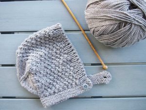 Begginer Knitting Projects Pattern Free Ba Bonnet Hat Pattern Easy Knitting For Beginners Knit