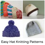 Begginer Knitting Projects Simple 12 Quick And Easy Knit Hat Patterns