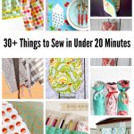 Begginer Sewing Projects Beginner Sewing Projects 30 Things To Sew In Under 20 Minutes The