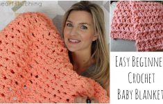 Beginner Crochet Projects Baby Blankets Easy Beginner Crochet Ba Blanket Tutorial Youtube