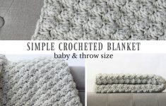 Beginner Crochet Projects Baby Blankets Simple Crocheted Blanket Go To Pattern Mama In A Stitch