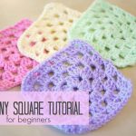 Beginner Crochet Projects Easy Patterns Crochet How To Crochet A Granny Square For Beginners Bella Coco