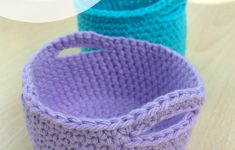 Beginner Crochet Projects Easy Patterns Simple Crochet Mini Basket Pattern Free Pattern Outdoor