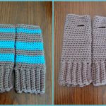 Beginner Crochet Projects Easy Patterns The Hippy Hooker Super Simple Fingerless Gloves Free Crochet Pattern