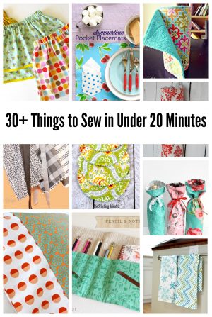 Beginner Sewing Projects Learning Beginner Sewing Projects 30 Things To Sew In Under 20 Minutes The