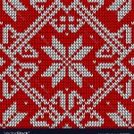 Christmas Knitting Patterns Christmas Knitting Pattern Royalty Free Vector Image