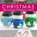 Christmas Knitting Patterns Knit A Mini Christmas Stocking Pattern With Video Tutorial Studio Knit