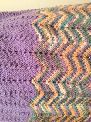 Color Knitting Patterns Beautiful 8 Chevron Ba Blanket Knitting Patterns The Funky Stitch