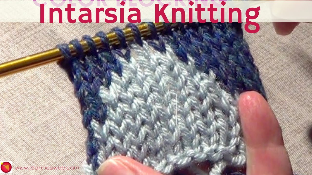 Color Knitting Patterns Colour Knitting Color Blocking Two Color Knitting Intarsia Youtube