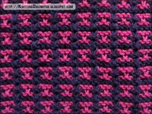 Color Knitting Patterns Colour Switch Two Colour Slip Stitch Knitting Knitting Unlimited