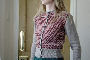 Colorwork Knitting Patterns Free Finished 1940s Swedish Cardigan Or My First Steek Rene And