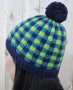 Colorwork Knitting Patterns Free Free Knitting Pattern For Cozy Plaid Hat This Pattern Uses