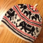 Colorwork Knitting Patterns Free Free Knitting Pattern For Elephant Hat Child Sized Colorwork
