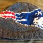 Colorwork Knitting Patterns Hats Chemknits New England Patriots Hat Knitting Pattern
