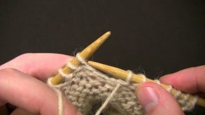 Continental Knitting Purl Purl Stitch Continental Style Youtube