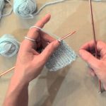 Continental Knitting Tutorial Knit One Purl One Ribbing Tutoriala Continental Knitting Lesson
