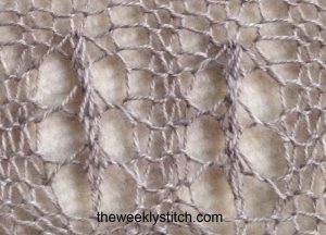 Continental Knitting Tutorial Videos Continental Spanish Window Pattern L And Video Tutorial The
