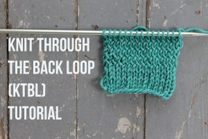 Continental Knitting Tutorial What Does Ktbl Mean In Knitting Patterns Craftsy