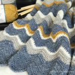 Crochet Afghan Patterns Pretty Chevron Blanket Crochet Pattern Daisy Cottage Designs