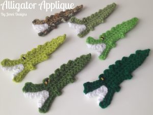 Crochet Alligator Hat Jenni Designs Free Crochet Pattern Tutorial Alligator Applique