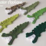 Crochet Alligator Hat Pattern Free Jenni Designs Free Crochet Pattern Tutorial Alligator Applique