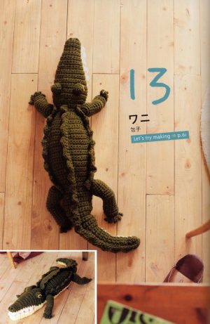 Crochet Alligator Pattern Free Amigurumi Crocodile Free Crochet Pattern Although It Appears To