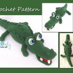 Crochet Alligator Pattern Free Amigurumi Pattern Crochet Alligator Amigurumi Animal Etsy