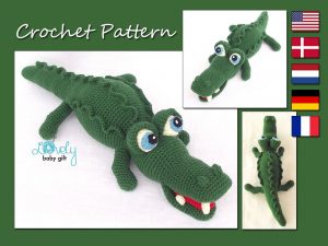 Crochet Alligator Pattern Free Amigurumi Pattern Crochet Alligator Amigurumi Animal Etsy