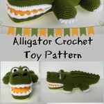 Crochet Alligator Pattern Free Crochet Pattern For Stuffed Alligator Toy Pdf Instant Download