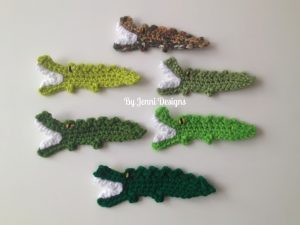 Crochet Alligator Pattern Free Jenni Designs Free Crochet Pattern Tutorial Alligator Applique