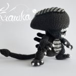 Crochet Alligator Pattern Free Krawka Alien Xenomorph Pattern