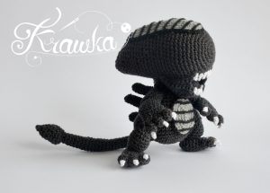 Crochet Alligator Pattern Free Krawka Alien Xenomorph Pattern