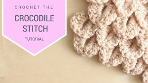 Crochet Alligator Stitch Crochet How To Crochet The Crocodile Stitch Bella Coco Youtube