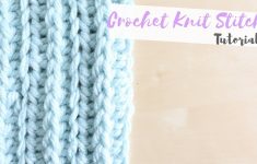 Crochet And Knitting Patterns Crochet How To Crochet The Knit Stitch Bella Coco Youtube