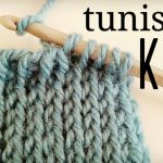 Crochet And Knitting Patterns How To Crochet Tunisian Knit Stitch Tks Tunisian Crochet