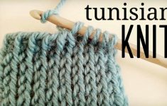 Crochet And Knitting Patterns How To Crochet Tunisian Knit Stitch Tks Tunisian Crochet