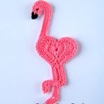 Crochet Applique Patterns Free Flamingo Crochet Pattern Crochet Pattern Free Crochet Applique