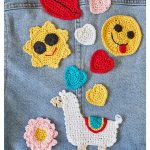 Crochet Applique Patterns Free Free Crochet Pattern For Cute And Modern Applique Crochet Kingdom