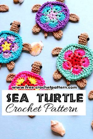 Crochet Applique Patterns Free Simple Adorable Crochet Sea Turtle Applique Pattern Ziyaret Edilecek