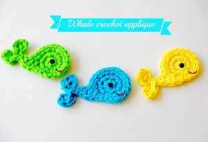 Crochet Applique Patterns Free Simple Easy Crochet Whale Applique Tutorial Free Pattern Youtube