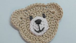 Crochet Applique Patterns Free Simple How To Make A Cute Crocheted Teddy Bear Application Diy Crafts