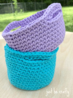 Crochet Basket Pattern 23 Free Easy Crochet Baskets Patterns