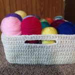 Crochet Basket Pattern Crochet How To Crochet Easy Large Multipurpose Basket Tutorial